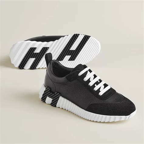 hermes bouncing sneaker black white|hermes drift sneakers.